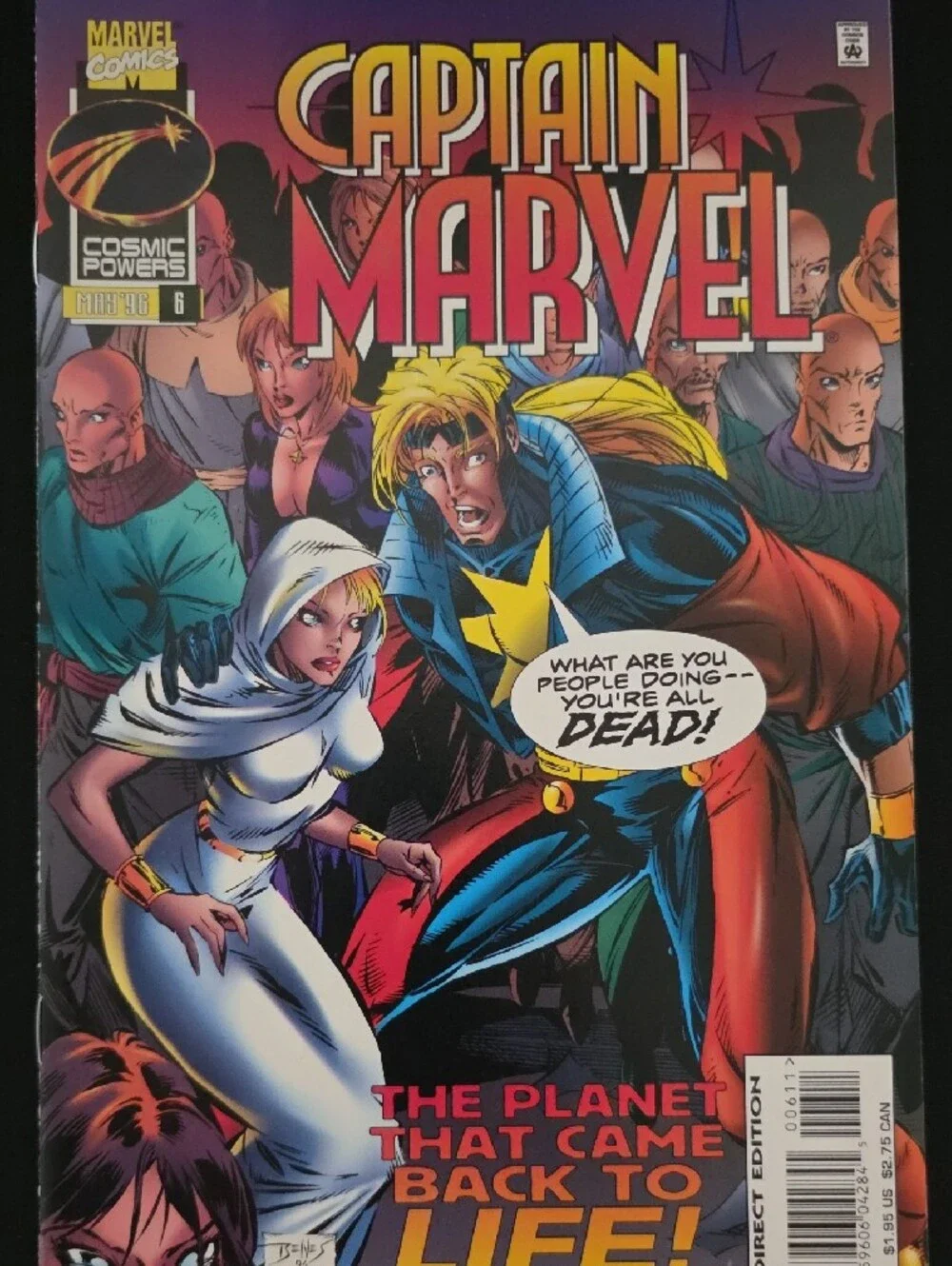 Captain Marvel Comic Books (3)